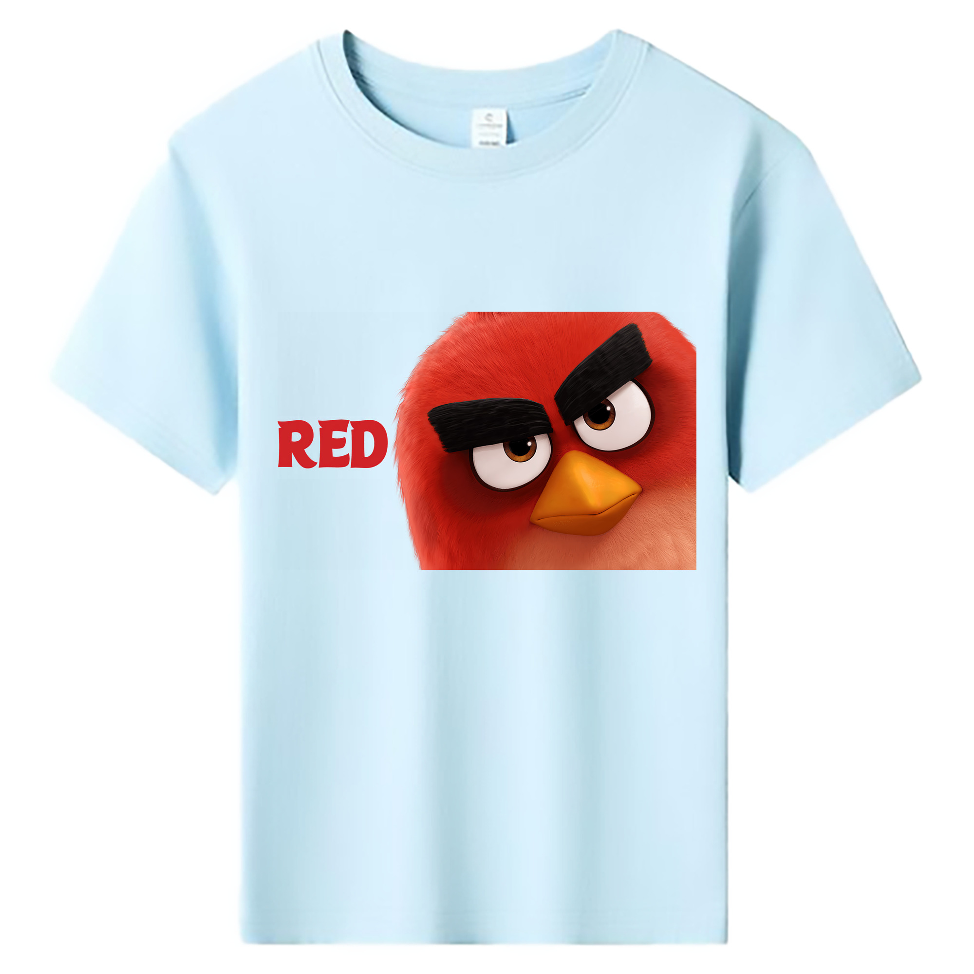 （画像用） Angry Birds アングリーバード 綿100％キッズTシャツ（フロントプリント）
